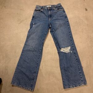 Garage Ample / Baggy distressed Denim Jeans